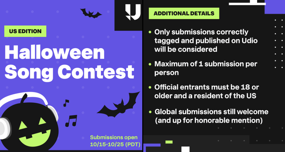 UDIO Halloween Song Contest