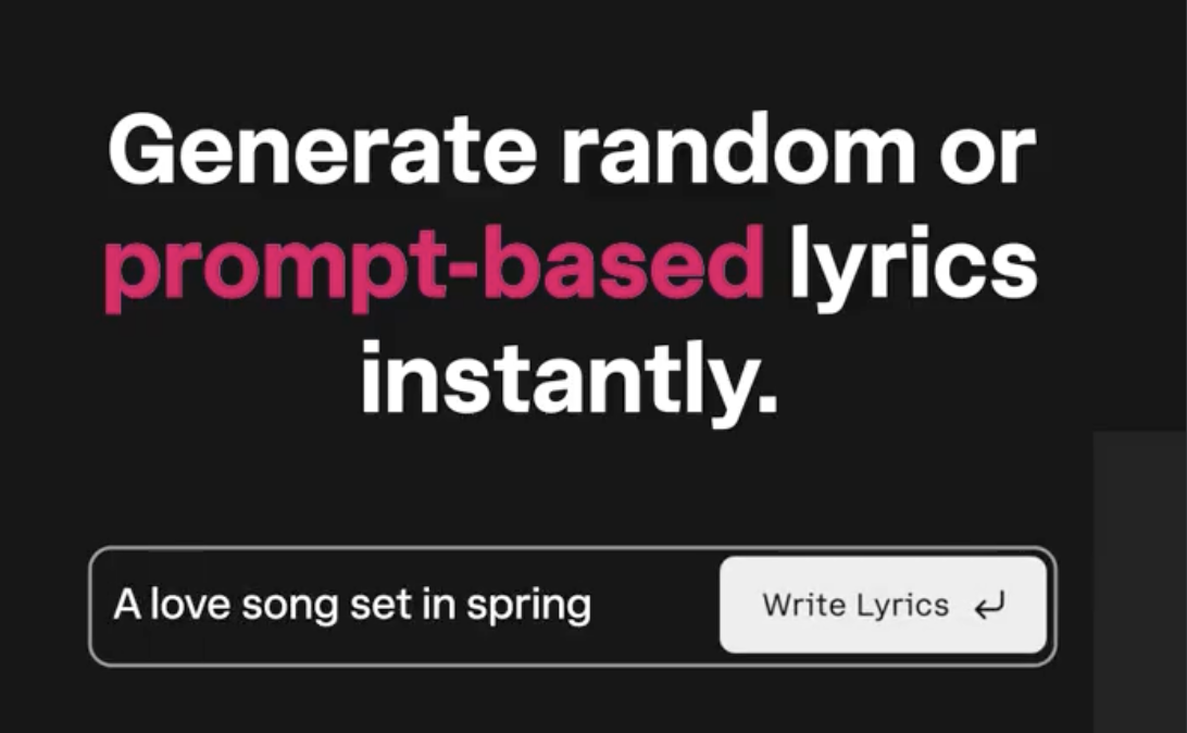 Udio Lyric Editor